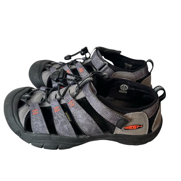 KEEN Newport H2 Water Hiking Trail Sandals Men's 6 Womens 7.5 Waterproof Gray - Picture 1 of 12